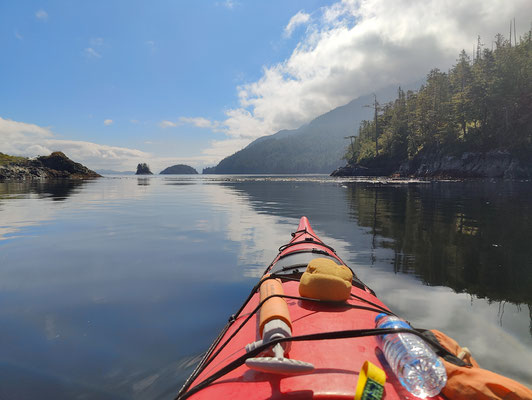 Tour mit 'North Island Kayak'