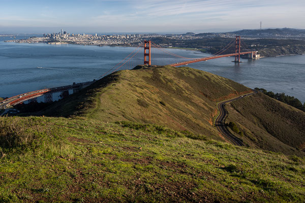 Slacker Hill - Aussicht über die San Francisco Bay