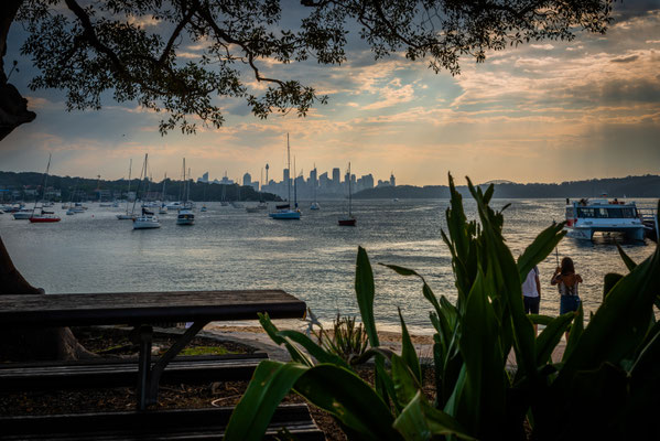 Watsons Bay - Robertson Park mit Sicht auf Sydney