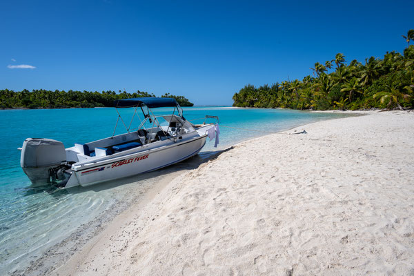 Endlich im Paradies angekommen: One Foot Island