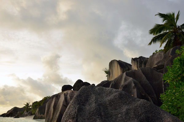 Anse Source d'Argent - gegen Abend