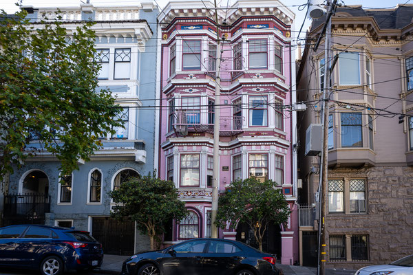 Haight/Ashbury San Francisco - Haus von Janis Joplin