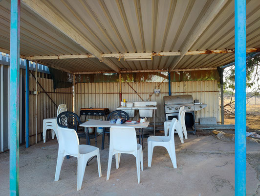 Wooramel Roadhouse - das Camp Kitchen