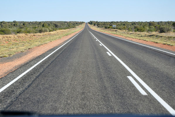 Auf dem Stuart Highway Richtung Süden