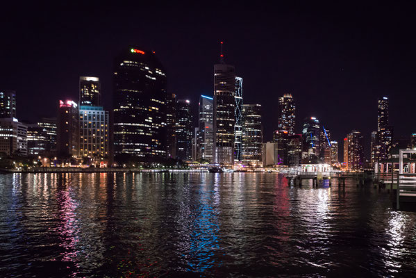 Brisbane Skyline - Aussicht vom Kangaroo Point