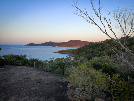 Der Lookout auf Whitehaven Beach