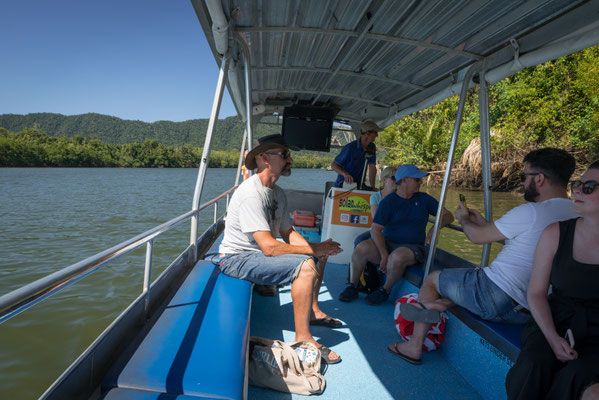 Solar Whisperer Daintree River Crocodile Tour