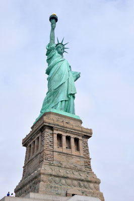 Auf Liberty Island: Die Freiheitsstatue