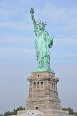 Von der Fähre aus: Lady Liberty