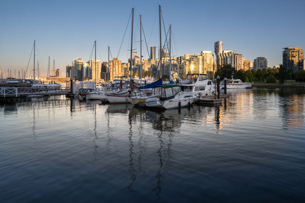 Stanley Park - Sicht zur Skyline