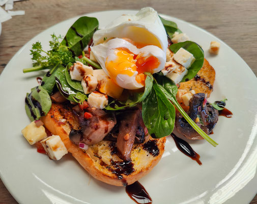 Fremantle - das letzte Frühstück im 'South Beach Cafe'