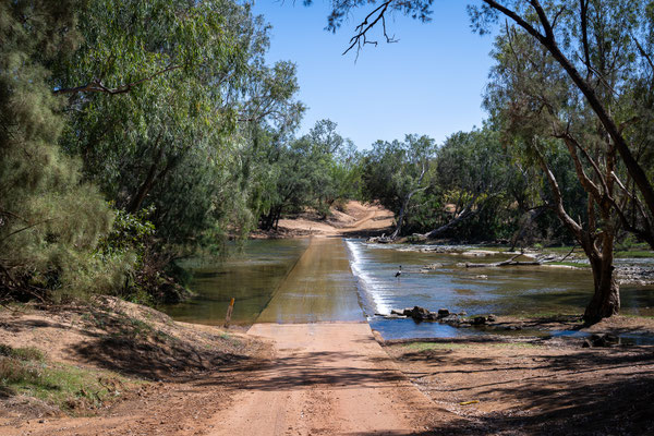 Savannah Way/Roper Highway - Old Roper River Crossing - die Furt