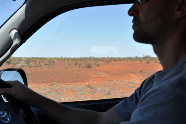 Auf dem Stuart Highway Richtung Süden