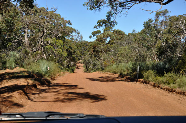 Unterwegs auf Kangaroo Island - nach Emu Bay