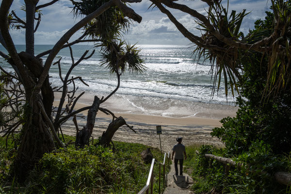 Rainbow Beach - der Strand