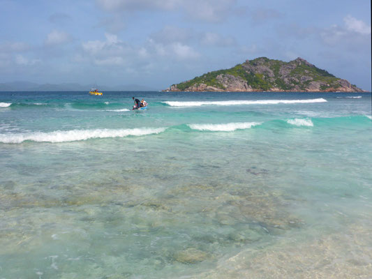Ankunft 'Big Sister Island'