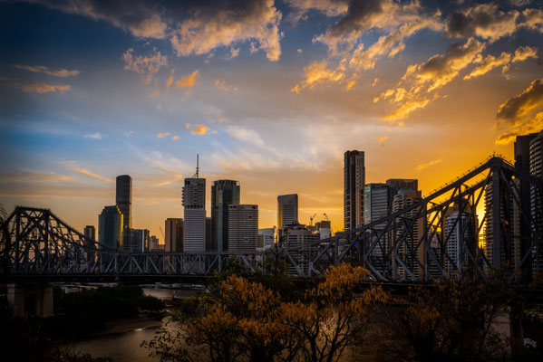 Sunset Story Bridge