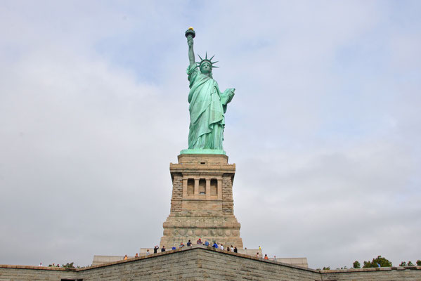 Auf Liberty Island: Die Freiheitsstatue