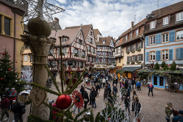 Altstadt von Colmar - weihnachtlich