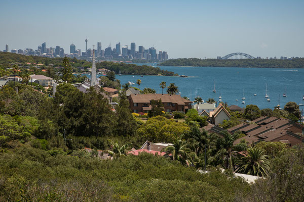 Watsons Bay aus der Sicht vom The Gap Heritage Trail