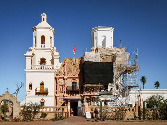 Tucson - Mission Xavier le Bex (leider wird ein Turm renoviert)