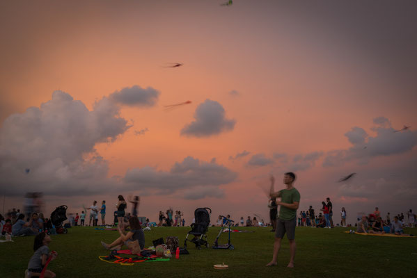 Marina Barrage - Sonnenuntergang