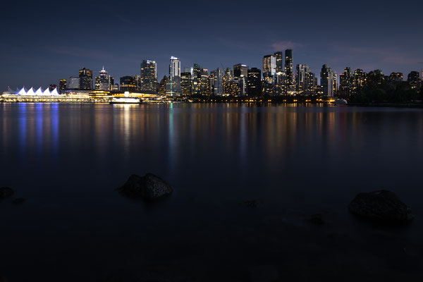 Aussicht - Sunset vom Hallelujah Point, Stanley Park