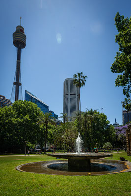 Hyde Park - mitten in Sydney