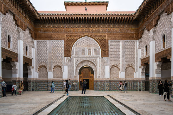 Medersa Ben Youssef / Koranschule - der Innenhof