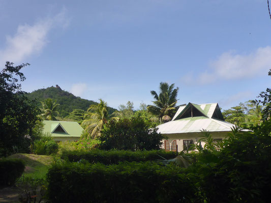 Unterwegs auf La Digue (Inselinneres)