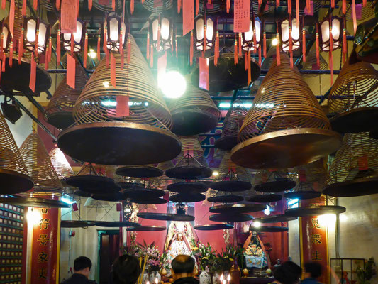 Man Mo Tempel, Hollywood Street, Hongkong Island