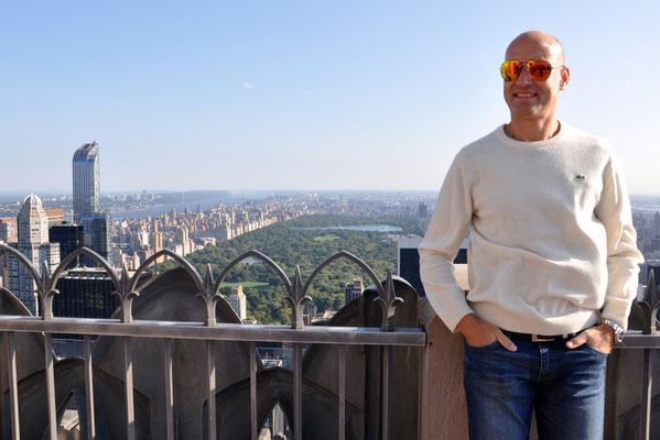 Auf dem Rockefeller Center - Top of the Rocks