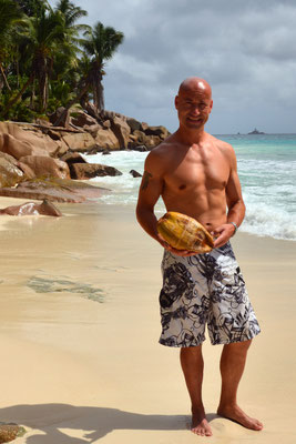 Mit dem Velo unterwegs: Anse Patate