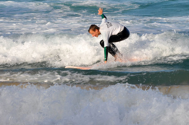 Manly Beach (Pazifik) - Surflektion