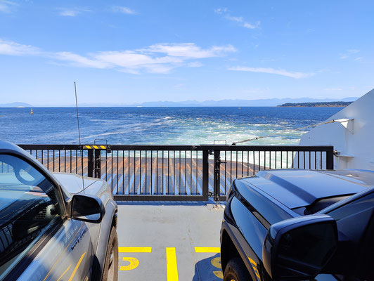 BC Ferry von Duke Point nach Tsawwassen - in der Fähre