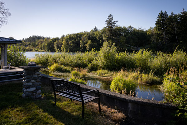 am Campbell River - direkt von der 'Campbell River Lodge by Riverside'