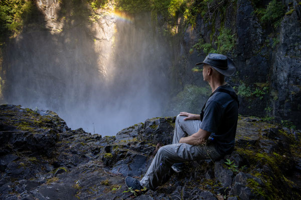 Elk River Provincial Park - Rundwanderung, Elk Falls