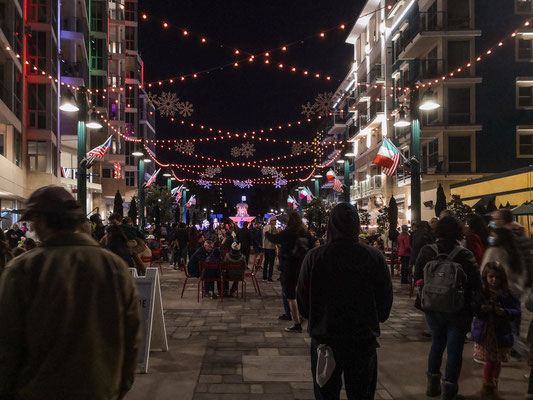 Little Italy, San Diego - Tree Lighting & Christmas Village - W Date Street