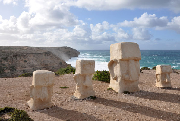 Elliston Cliff Drive - Sculpturen