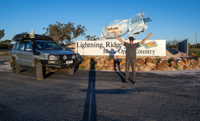 eingangs Lightning Ridge