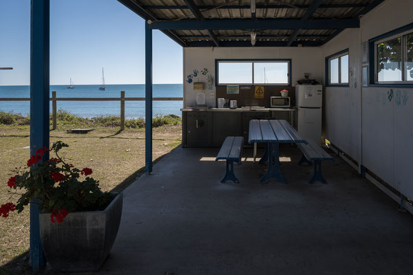Torquay Beachfront Tourist Park, Hervey Bay - das Camp Kitchen