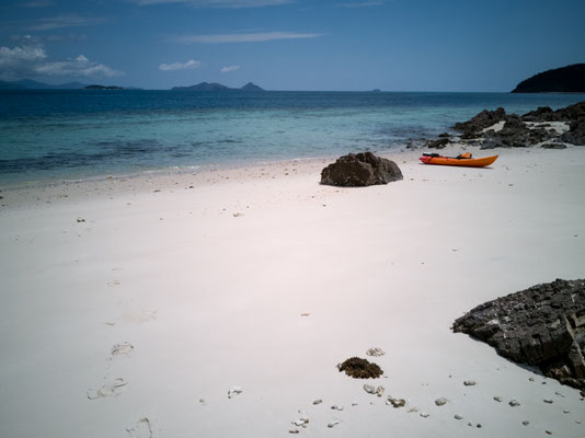 Mit dem Kanu nach Haslewood Island 