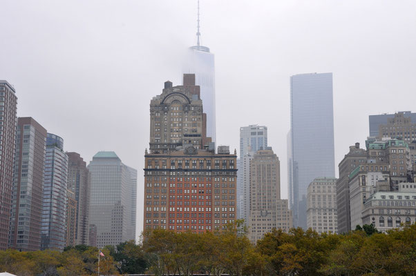 Auf der Fähre zurück nach NYC - alt und neu