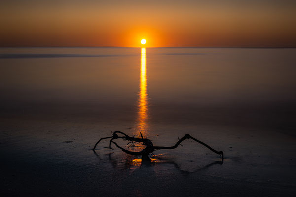 Sonnenuntergang an der Osprey Bay im Cape Range Nationalpark