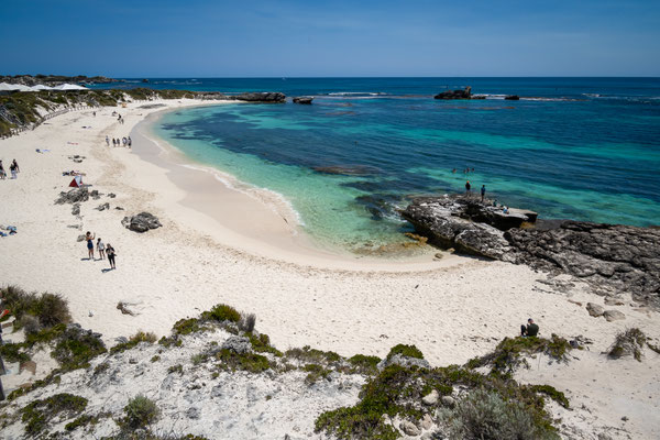 Rottnest Island - Rundfahrt um die Insel - The Basin