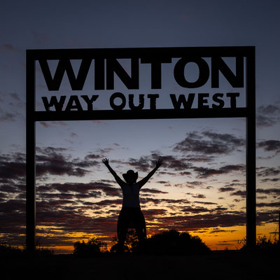 Winton Sunset Sign