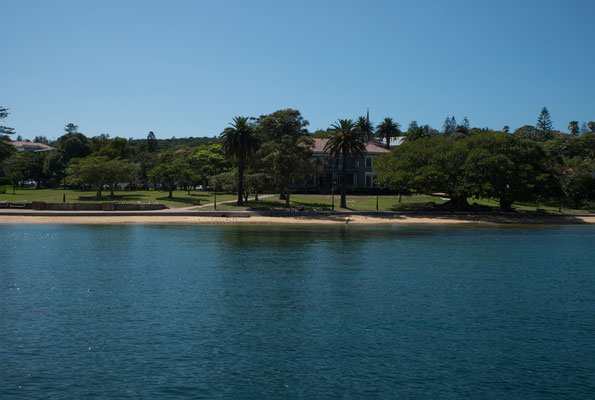 Einfahrt in den Hafen von Watsons Bay