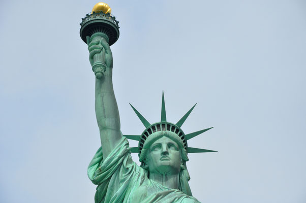 Auf Liberty Island: Die Freiheitsstatue