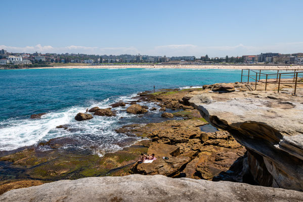 Coastal Cliff Walk - Bondi Beach, Aussicht von Sam Fiszman Park