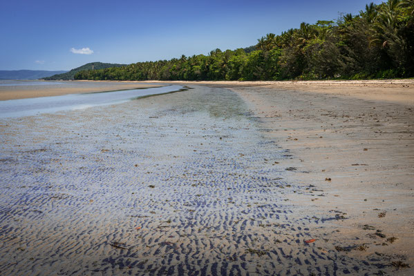 Wonga Beach bei Ebbe